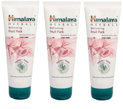 

Himalaya Refreshing Fruit Pack (Pack of 3)(300 g)