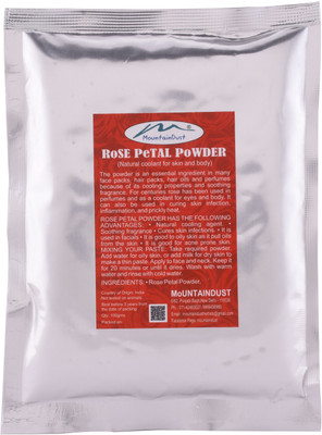 

Mountaindust Rosepetal Powder,100 gms(100 g)