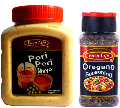

Easy Life Combo of Peri Peri Mayonnaise 475g + Oregano Seasoning 60g Combo(1)