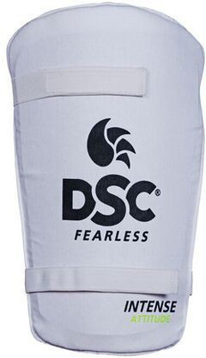 

DSC Intense Attitude Right Cricket Thigh Guard(, White, Multicolor