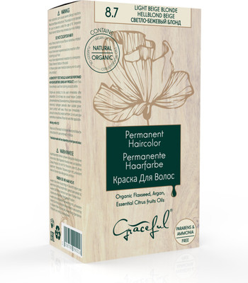 

Graceful 8.7 Light Beige Blonde Hair Color(8.7 Light Beige Blonde, Beige Blonde)