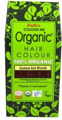 

Radico 100% Organic Darkest Ash Blonde USDA Certified Hair Color(Darkest Ash Blonde)