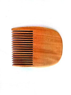 

stylazo Neem Wood Hair Comb 100% Hand Made Anti-Dandruff Anti-Hairfall Comb, Neem Wood Beard Comb For Men Wooden Comb