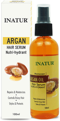 

Inatur Moroccan Argan Oil Hair Serum(100 ml)