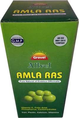 

Grovel Amla Juice 500ml I Vitamin C I Folic Acid I Phosphorus I Carbohydrates I Iron I Pectin I Calcium I Vitamins(500 ml)