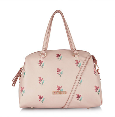 

Caprese Satchel(Pink)
