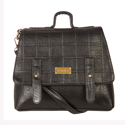 

Louise Belgium Hand-held Bag(Black)