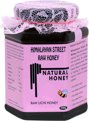 

himalayan street raw honey 100% NATURAL UNPROCESSED RAW LITCHI HONEY (500 GM X 2)(1 kg, Pack of 2)