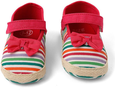 

Little Hip Boutique Girls Velcro Ballerinas(Multicolor, Multi color