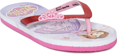 

Disney Princess Girls Slip On Slipper Flip Flop(Pink