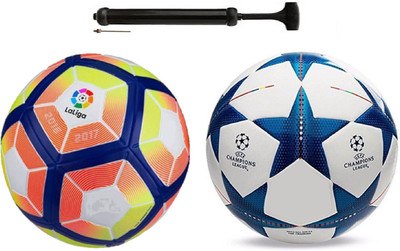 

Alen Star Blue Football Combo With Durable Air Pump Football Kit
