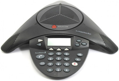 

Polycom Sound station 2 EXpendable Cordless Landline Phone(Black)