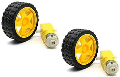 

SunRobotics Smart Robot Car Wheel Plastic Tire With DC BO Gear Motor(Multicolor)