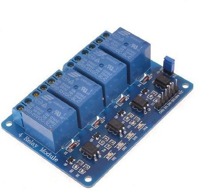

DIY-eCraft Isolated Optocoupler Driver Expansion Board Relay Module 4CH 5Volt(Multicolor)