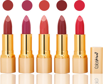 

Color Fever lipstick with Vitamin E, Enriched soft(Mauve, plum, peach, mauve, neon, 20 g)