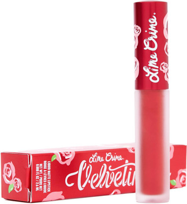 

Lime Crime Velvetines Matte Liquid Lipstick Red Hot(Red)
