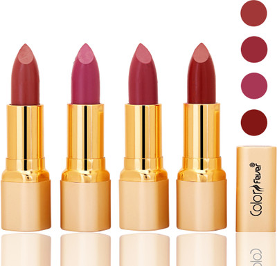 Color Fever lipstick with Vitamin E, Enriched soft(Mauve, plum, mauve, mauve, 16 g)
