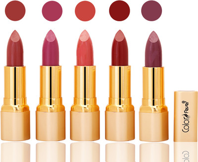 

Color Fever lipstick with Vitamin E, Enriched soft(Mauve, plum, peach, mauve, plum, 20 g)
