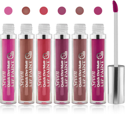 

Seven Matte lipstick(pink l carrat l brown pink brown purple l pink brown)