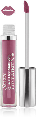 

Seven seas cosmetics makeup 24 h lip paint quick dry matte liquid lipstick set of 1(l pink)