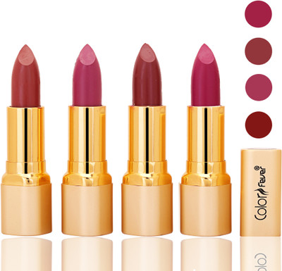 

Color Fever lipstick with Vitamin E, Enriched soft(Mauve, plum, mauve, purple, 16 g)