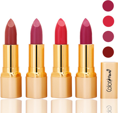 

Color Fever lipstick with Vitamin E, Enriched soft(Mauve, plum, neon, purple, 16 g)