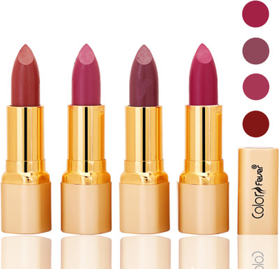 

Color Fever lipstick with Vitamin E, Enriched soft(Mauve, plum, plum, purple, 16 g)