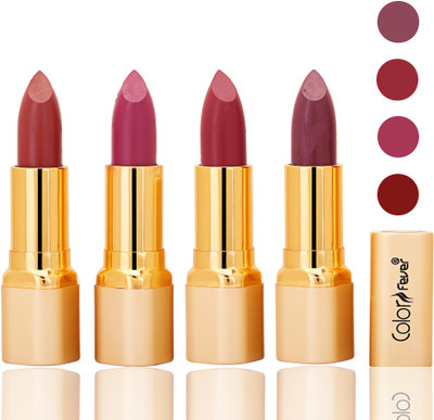 

Color Fever lipstick with Vitamin E, Enriched soft(Mauve, plum, mauve, plum, 16 g)