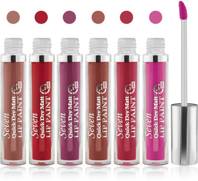 

Seven Matte lipstick(carrat b brown red pink brown l brown pink)