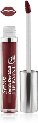 

Seven seas cosmetics makeup 24 h lip paint quick dry matte liquid lipstick set of 1(falsa)