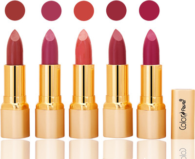 

Color Fever lipstick with Vitamin E, Enriched soft(Mauve, plum, peach, mauve, purple, 20 g)