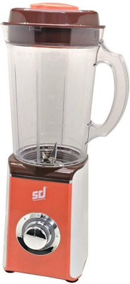 

Smiledrive High Torque Mixer, Blender, Smoothie-maker, Ice-crusher with 2 speed settings & 1150 ml Jar 380 W Mixer Grinder(Orange, 1 Jar)