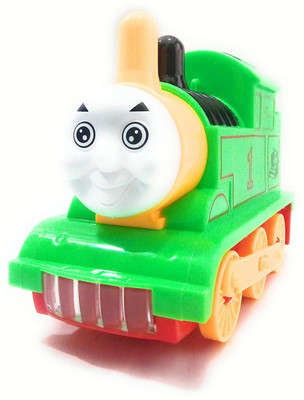 

lifestylesection Bump and Go Musical Thomas Engine Train Toy with Colorful Light and Swirls, Awesome Sound & Go Action for Kids, Funny Loco (MULTI COLOR)(Multicolor)
