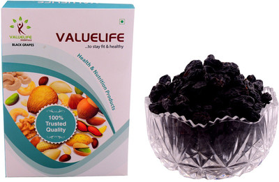 

Value Life Black grapes Raisins(250 g, Pouch)