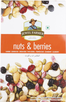 

Jewel Farmer nuts & berries 200 g Assorted Nuts(200 g, Box)