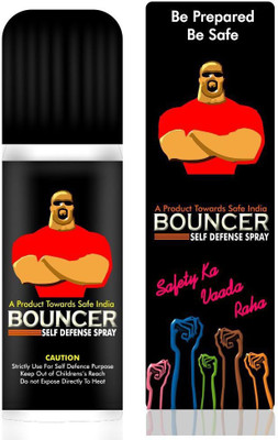 

BOUNCER Self Defense Pepper Spray For Women & Men's Safety Pepper Stream Spray