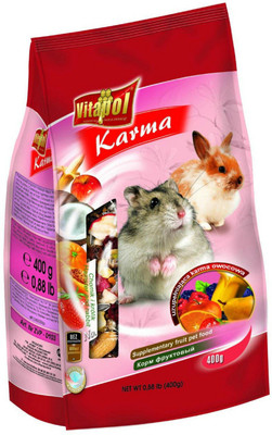 

Vitapol Vitapol Fruit Food for Rabbit and Hamsters Nuts 400 g Dry Rabbit Food