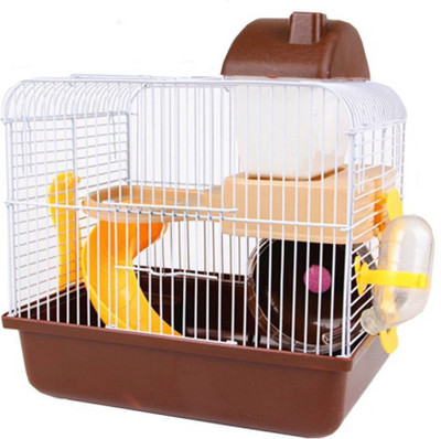 

Jainsons Pet Products Cage/Playhouse for Hamster/Dwarf/Gerbil/Mice-with Spare Floor, Exercise Wheel, Water Bottle, Hide House and Food Tray Hamster, Mouse House
