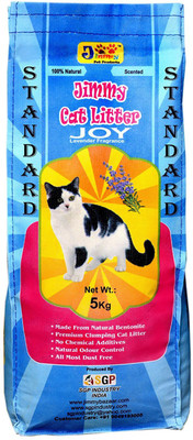 

JiMMy Joy Cat Standard Lavender Fragrance Litter, 5kg Pet Litter Tray Refill