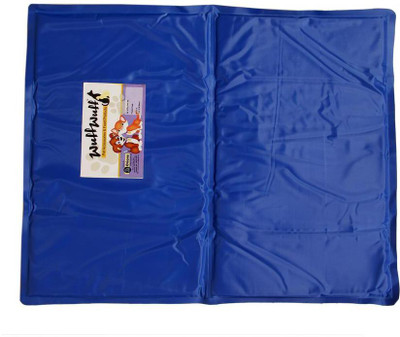

Wuff Wuff Comfortable Large Cooling Mat For Dogs/Cats, Self Cooling ,Pressure Activated, Travel Indoor & Outdoor Pet Mat, Non-Toxic,Heat Relief, Waterproof, Breathable Perfect for Pet Beds,Floors,Couches,Car Seats Covers, Medium size Dimension Dog Pet Mat