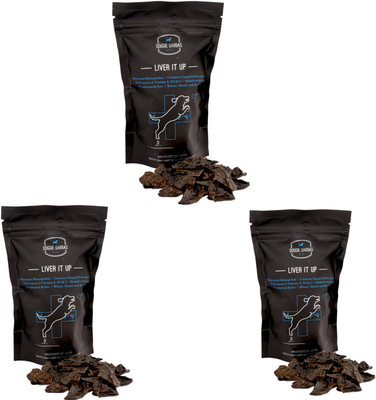 

Doggie Dabbas Doggie Dabbas Liver it up, Dog Treats Multi Size Combos Chicken Dog Treat(150 g, Pack of 3)
