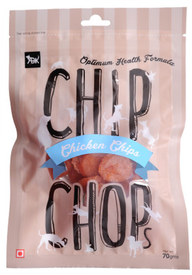 

Chip Chops Chicken Chips Coins, 70 g Pack of 2 Chicken Dog Treat(140 g, Pack of 2)