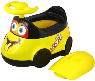 

VShine Car Potty Seat for baby, potty training seat for kids, potty chairs for kids With Removable Bowl And Cover (Yellow) Potty Box(Yellow)