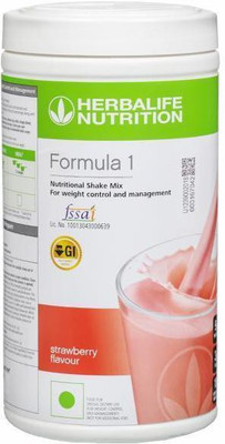 

Herbalife Formula-1 Nutritional Shake Protein Blends(500 g, Strawberry)