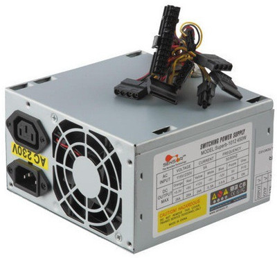 

Terabyte Power Supply Unit 450 Watts PSU 450 Watts PSU(Silver)