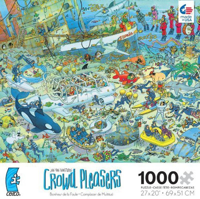 

Ceaco Crowd Pleasers Deep Sea Fun 1000 Piece Jigsaw Puzzle(1000 Pieces)