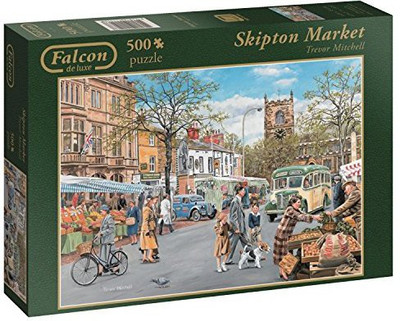 

Jumbo Skipton Market 500 Piece JIgsaw Puzzle (Falcon de Luxe)(500 Pieces)