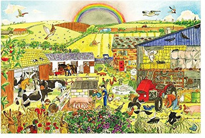 

Bigjigs Toys BJ013b Farm Floor Puzzle (48 Piece)(48 Pieces)