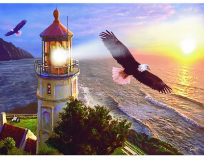 

SunsOut Eagle Light 1000 pc Jigsaw Puzzle(1000 Pieces)