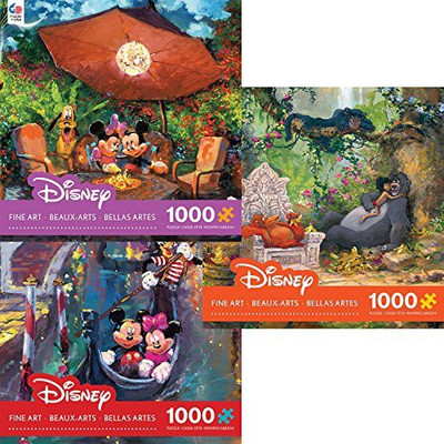 

Ceaco Fine Art Collection 1000 Piece Jigsaw Puzzle Gift Set (3 Puzzles) 3377-4-5-6(1000 Pieces)